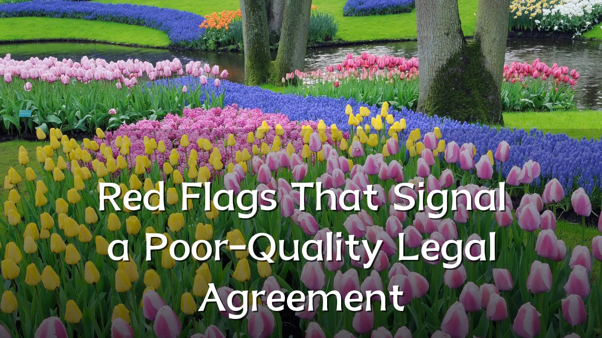 Red Flags That Signal a Poor-Quality Legal Agreement