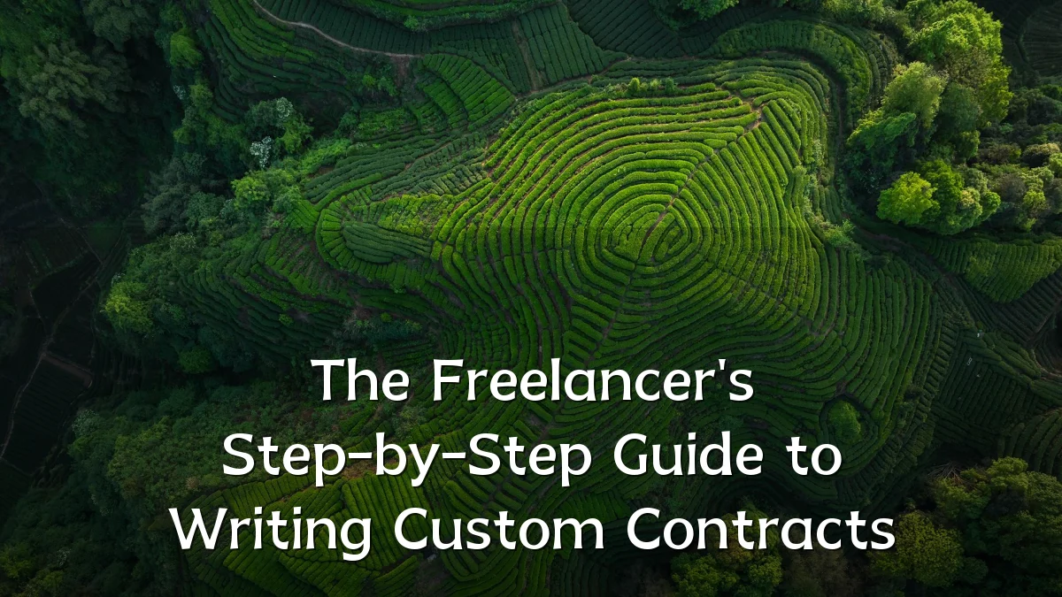 The Freelancer's Step-by-Step Guide to Writing Custom Contracts