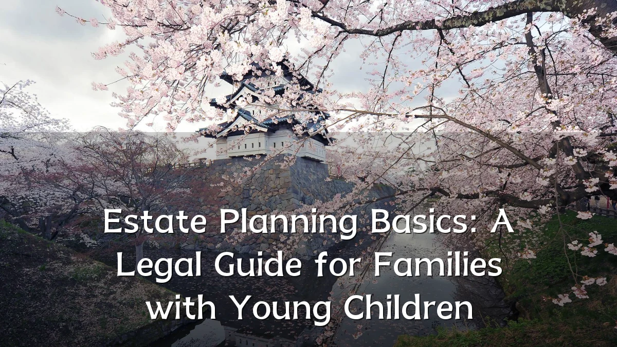 Estate Planning Basics: A Legal Guide for Families with Young Children