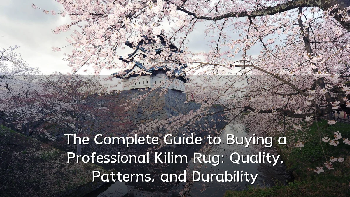 The Complete Guide to Buying a Professional Kilim Rug: Quality, Patterns, and Durability