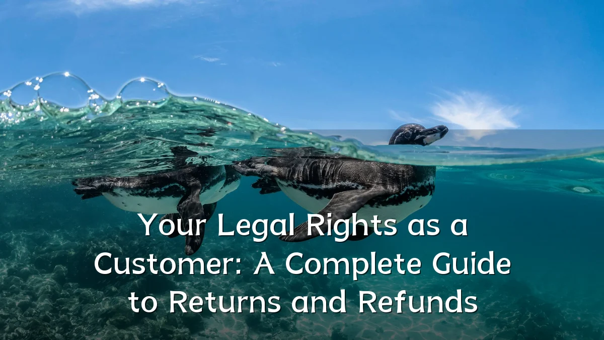 Your Legal Rights as a Customer: A Complete Guide to Returns and Refunds